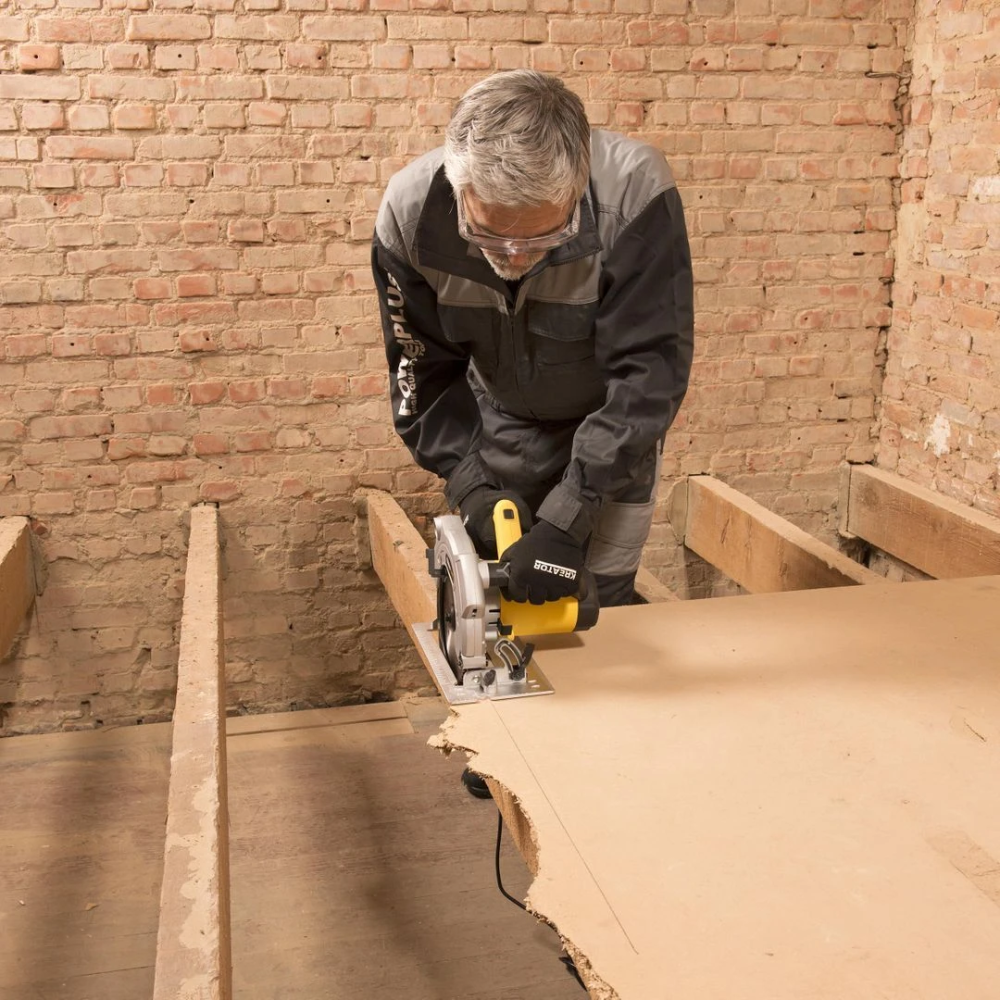 Miniatuur van PowerPlus cirkelzaag met laser 230V 1500W Ø185mm (POWX0520)