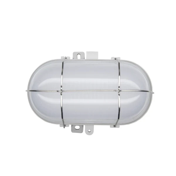 Miniatuur van INTERLight Bulkhead LED 6W 3000/4000/5000K wit/grijs polycarbonaat IP54 (IL-BH6P)
