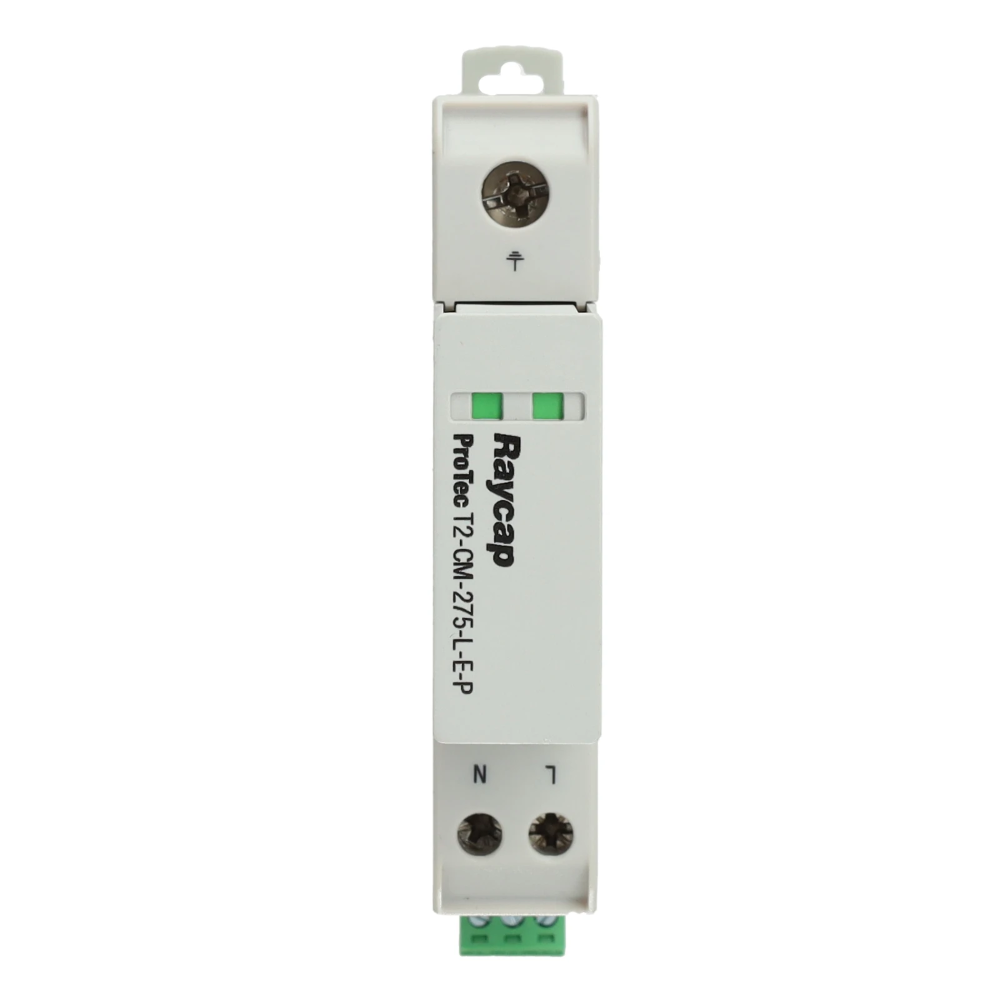 Miniatuur van Raycap ProTec overspanningsbeveiliging type 2 1P+N (TN-S) 20kA met meldcontact DIN-rail (RA-515.600)