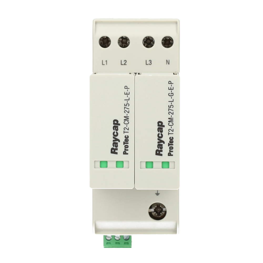 Miniatuur van Raycap ProTec overspanningsbeveiliging type 2 3P+N (TT) 20kA met meldcontact DIN-rail (RA-515.664)
