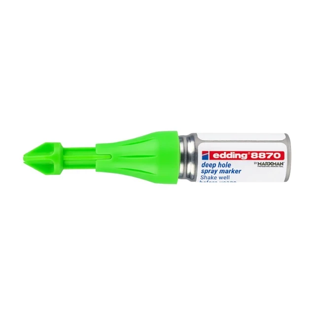 Miniatuur van Edding spray marker standaard diepe gaten tot 45mm groen (ED061010)