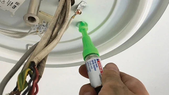 Miniatuur van Edding spray marker standaard diepe gaten tot 45mm groen (ED061010)