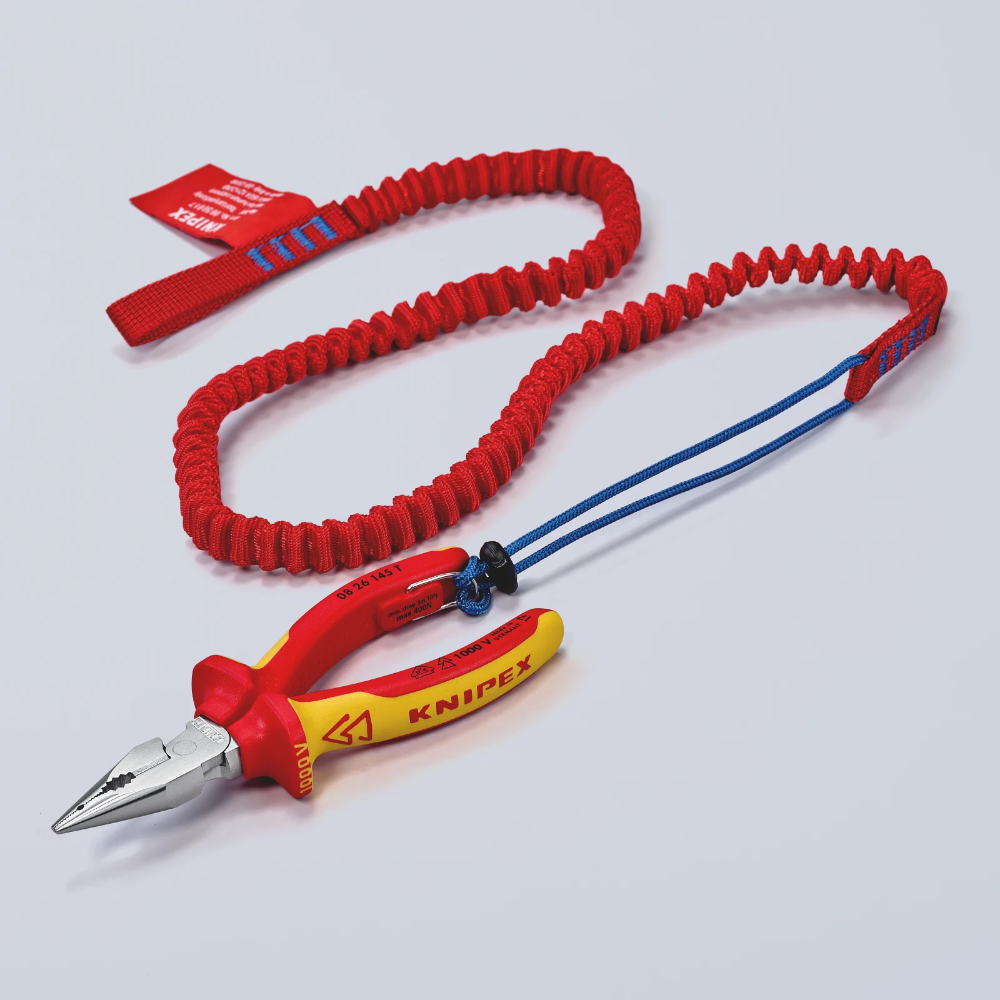 Miniatuur van KNIPEX vanglijn 1m – 1,5 kg draagvermogen (005001TBK)