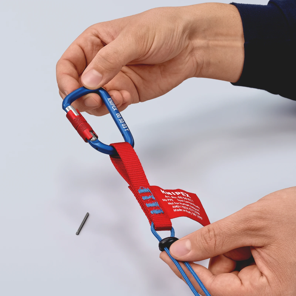 Miniatuur van KNIPEX karabijnhaakset – 2 stuks (005003TBK)