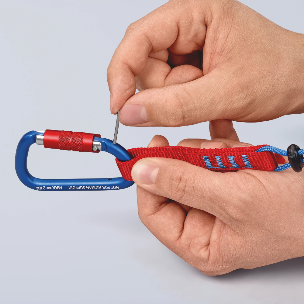 Miniatuur van KNIPEX karabijnhaakset – 2 stuks (005003TBK)