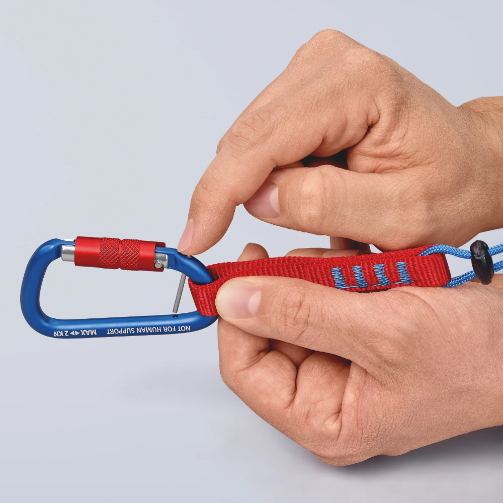 Miniatuur van KNIPEX karabijnhaakset – 2 stuks (005003TBK)