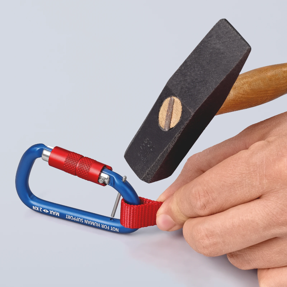 Miniatuur van KNIPEX karabijnhaakset – 2 stuks (005003TBK)