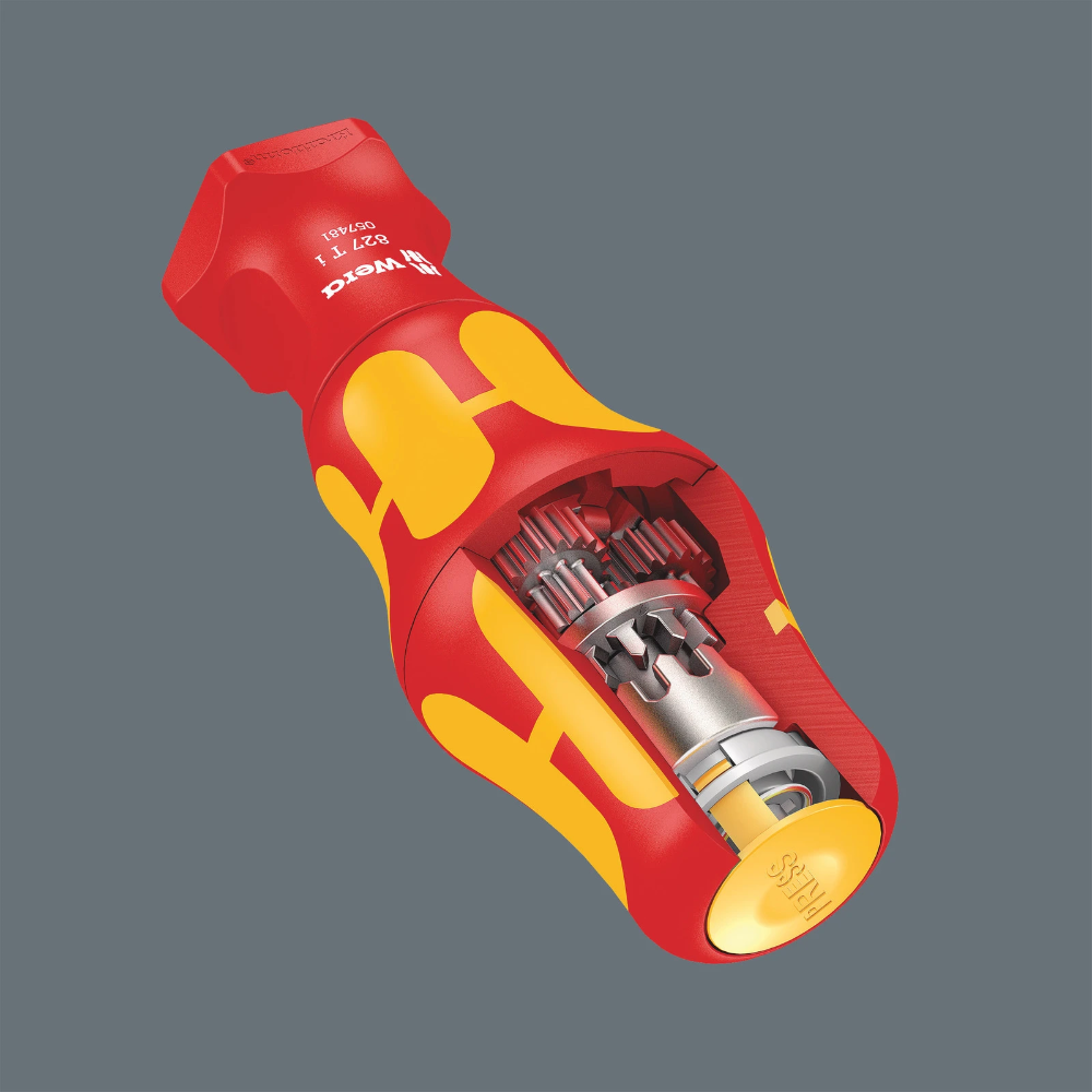Miniatuur van Wera schroevendraaierset met verwisselbare klingen Kraftform Kompakt Turbo 16-delig (05006640001)