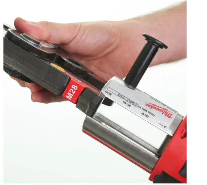 Miniatuur van Milwaukee elektrische perstang M18 BLHPT-202C M-SET 18V voor persfittingen 1-108mm 4-delig (4933451133)