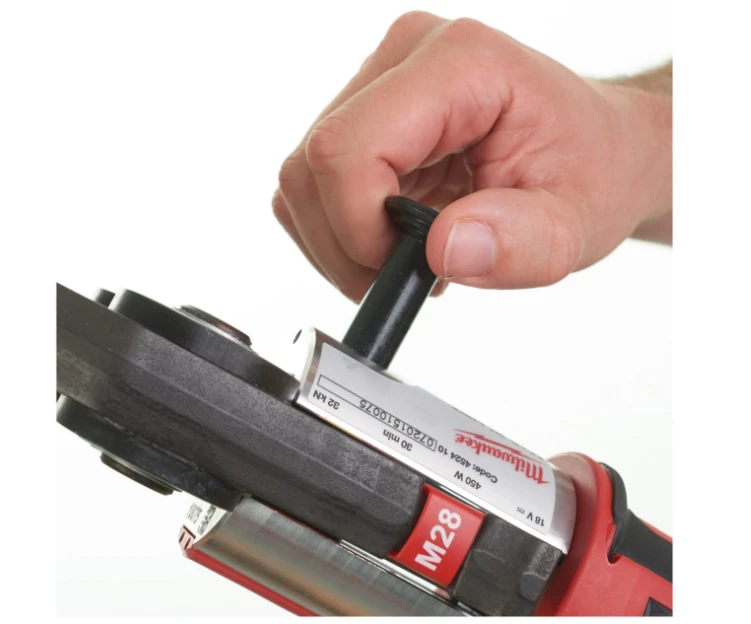 Miniatuur van Milwaukee elektrische perstang M18 BLHPT-202C TH-SET 18V voor persfittingen 1-108 mm 7-delig (4933451135)