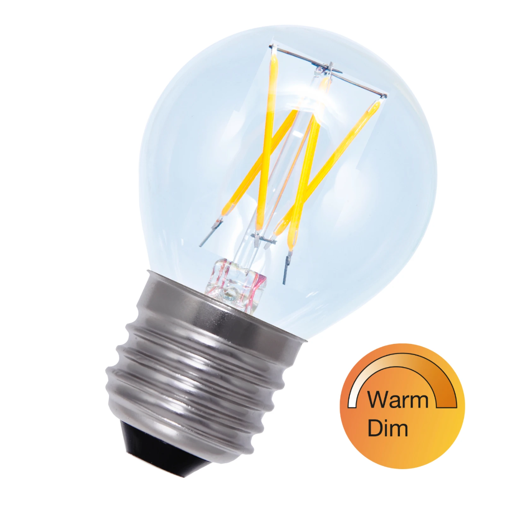Miniatuur van Bailey LED lamp filament bol E27 3.5W 80-270lm 1900K-2700K dimbaar (80100040292)