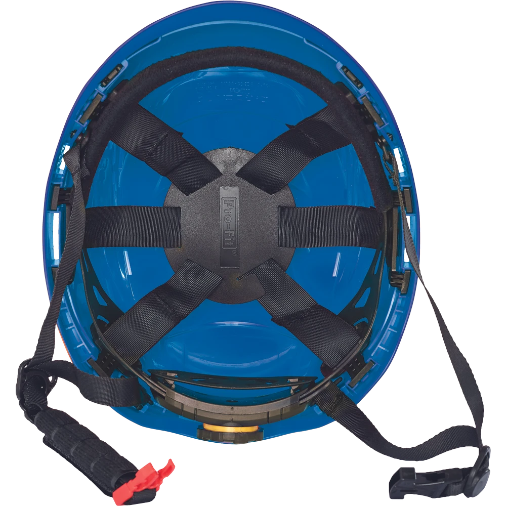 Miniatuur van Cerva Alpinworker PRO veiligheidshelm ongeventileerd met geïntegreerde zweetband en instelbare maat 53-66 cm - blauw (0601013640999)