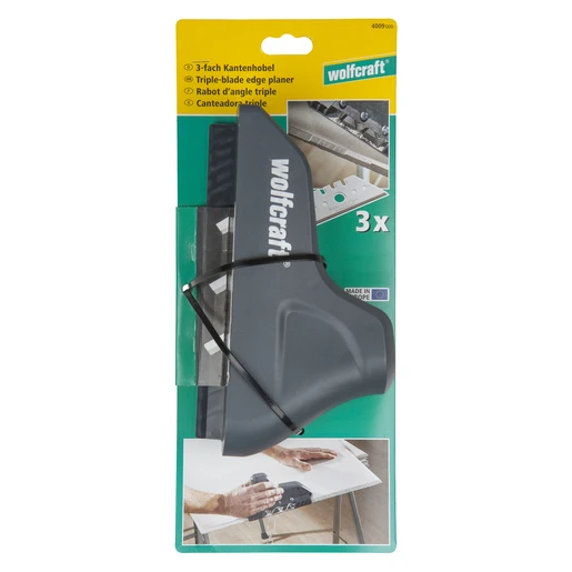 Miniatuur van Wolfcraft drievoudige kantschaaf voor gipskartonplaat (4009000)