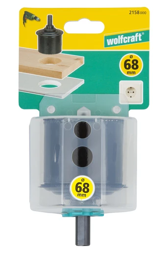 Miniatuur van Wolfcraft klokboor van HCS-staal Ø68 mm (2158000)