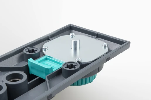 Miniatuur van Wolfcraft boor sjabloon en draaibare waterpas 90gr (5976000)