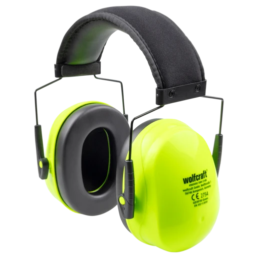 Miniatuur van Wolfcraft gehoorbeschermer Kids 27dB - geel/groen (4960000)