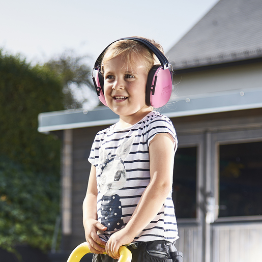Miniatuur van Wolfcraft gehoorbeschermer Kids 27dB - roze (4961000)