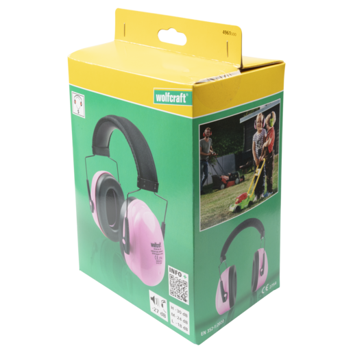 Miniatuur van Wolfcraft gehoorbeschermer Kids 27dB - roze (4961000)