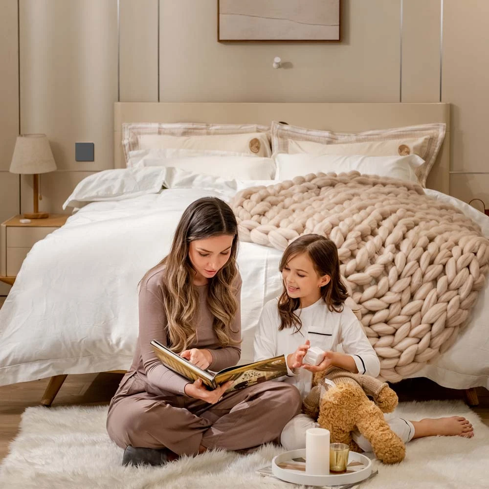 Miniatuur van Aqara draadloze schakelaar inbouw 2-voudig H1 zonder neutraal antracietgrijs (WS-EUK02)