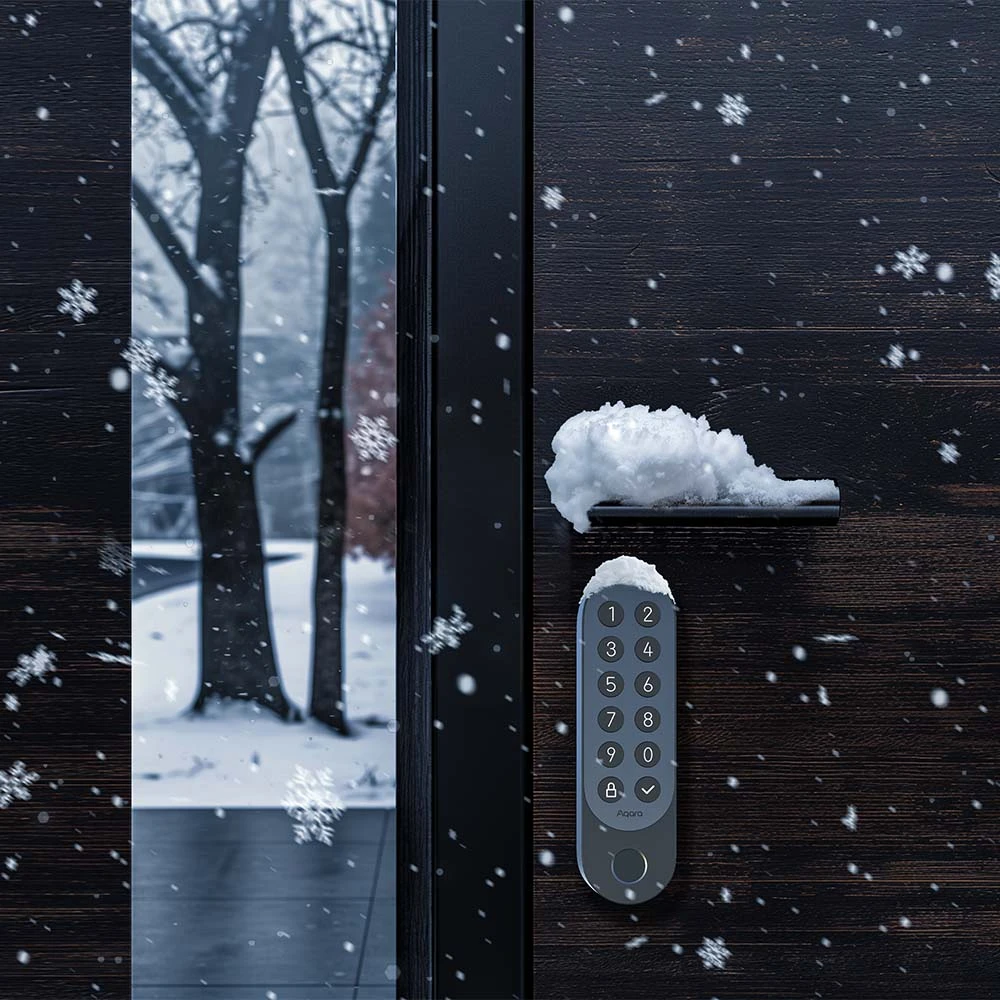 Miniatuur van Aqara smart lock U200 kit - zwart (EL-D02D)