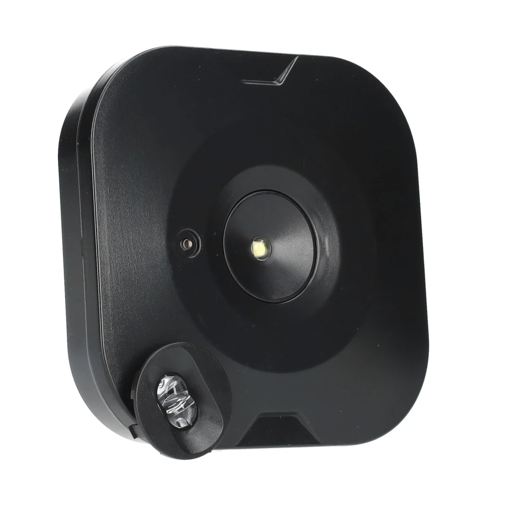 Miniatuur van LED Republic noodverlichting opbouw vierkant 3h autotest IP20 zwart (8785278182840)