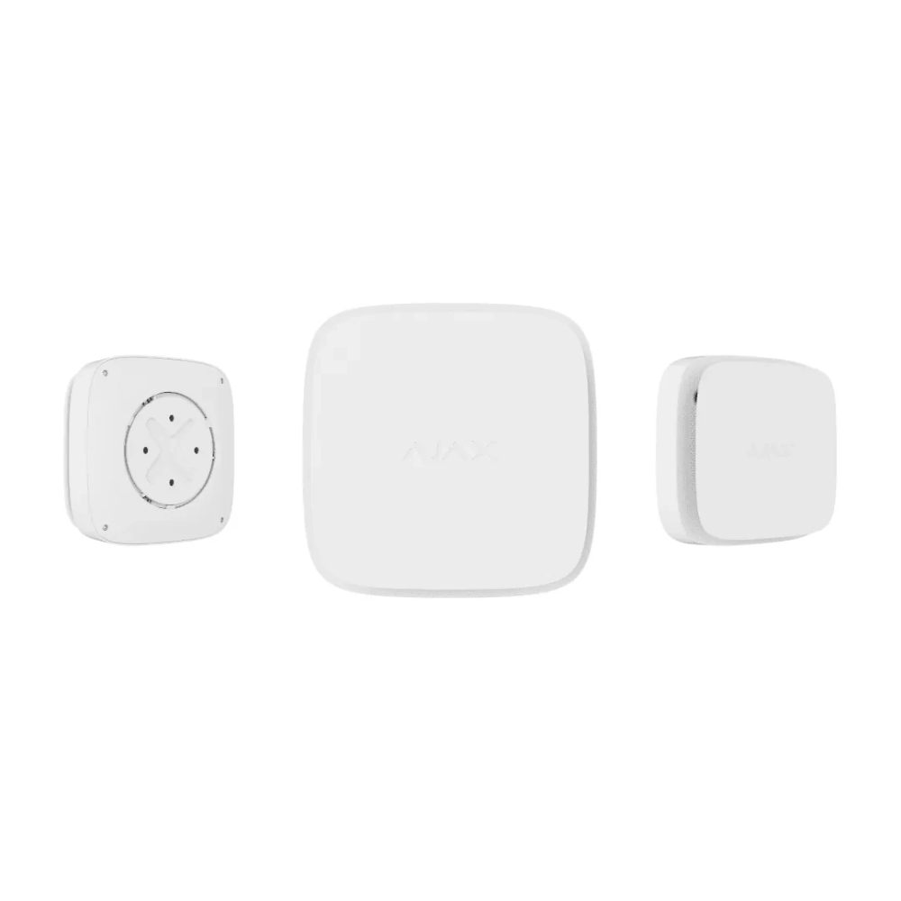 Miniatuur van Ajax combinatie rook - hitte en CO2 melder 230V met back up 3V draadloos koppelbaar - wit (FIREPROTECT2 AC H/S/CO WHITE)