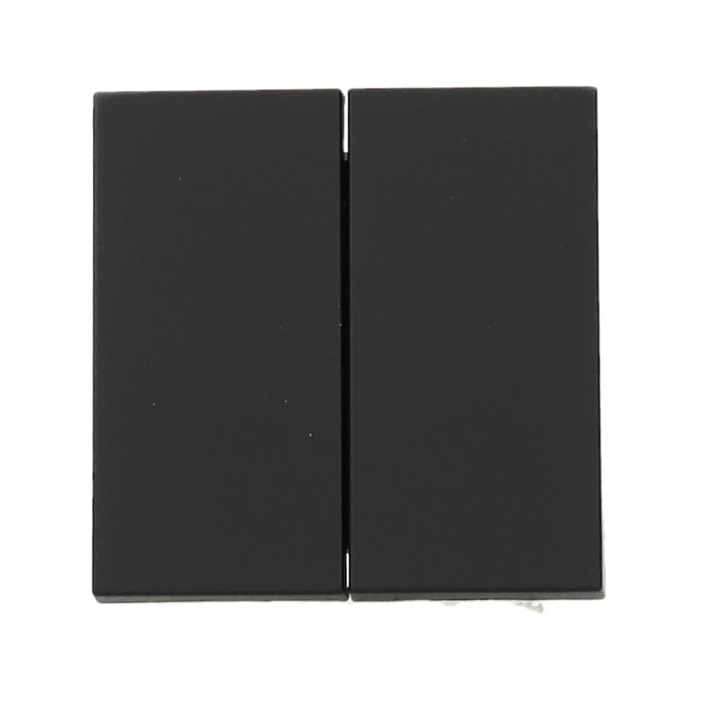 Miniatuur van Gira bedieningswip serie/wissel-wisselschakelaar - systeem 55 zwart mat (3295005)