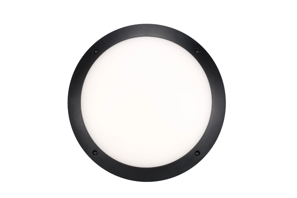 Miniatuur van Sylvania LED plafonniere met sensor 14W 1500lm koel wit 4000K Ø350mm IP66 - zwart (0098601)