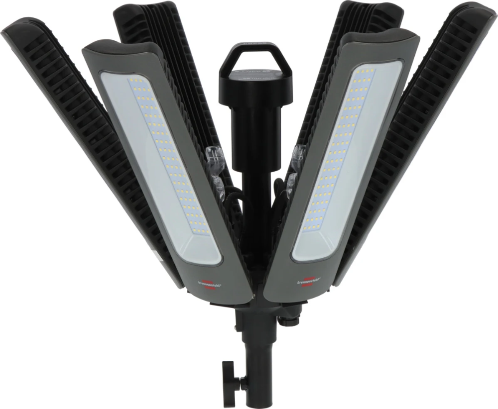 Miniatuur van BRENNENSTUHL LED bouwlamp 360° 300W 42000lm dag licht 6500K IP55 6.7 meter (9171410180)