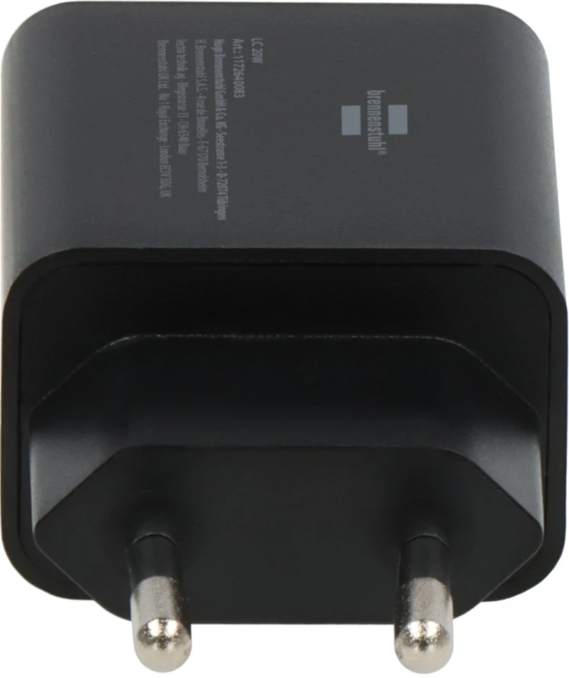 Miniatuur van BRENNENSTUHL eurostekker USB type C incl. 1 meter kabel USB C naar USB C (1172640083)