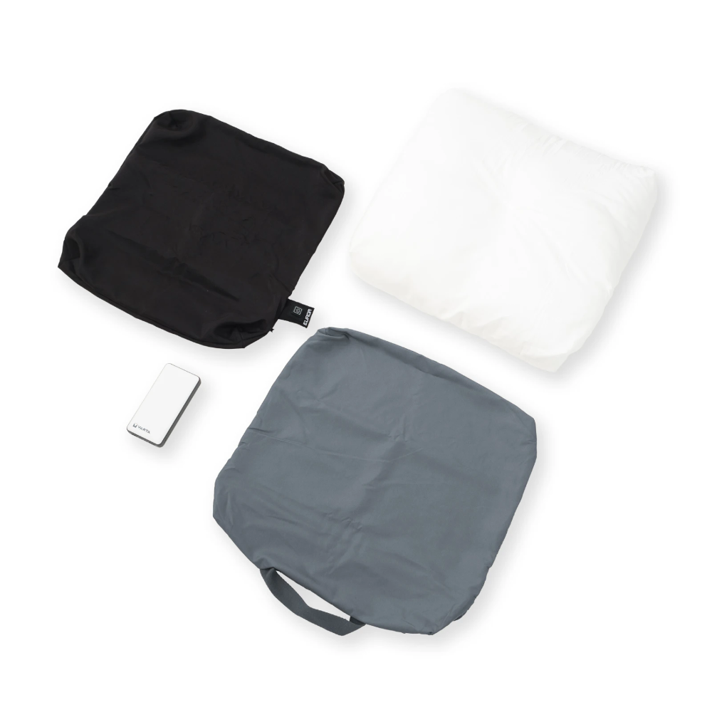 Miniatuur van Eurom Warmigo warmtekussen 45x45 cm tot 75 graden inclusief powerbank 20.000 mAh - taupe (346602)