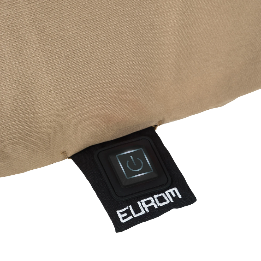 Miniatuur van Eurom Warmigo warmtekussen 45x45 cm tot 75 graden inclusief powerbank 20.000 mAh - taupe (346602)