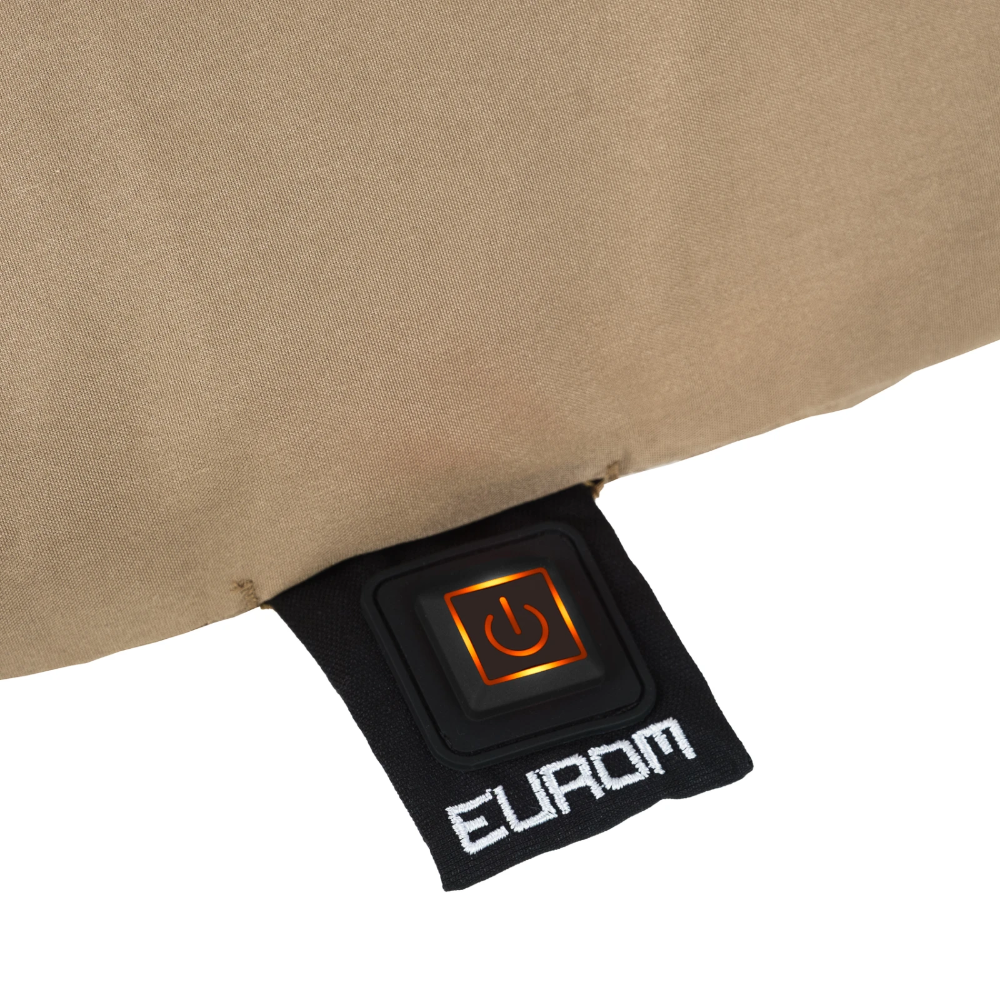 Miniatuur van Eurom Warmigo warmtekussen 45x45 cm tot 75 graden inclusief powerbank 20.000 mAh - taupe (346602)