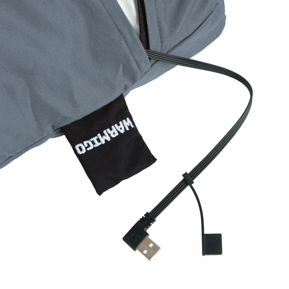 Miniatuur van Eurom Warmigo warmtekussen 45x45 cm tot 75 graden inclusief powerbank 20.000 mAh - grijs (346626)