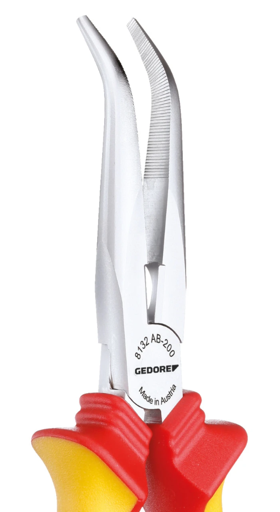 Miniatuur van GEDORE gebogen punttang 200 mm VDE (1552147)