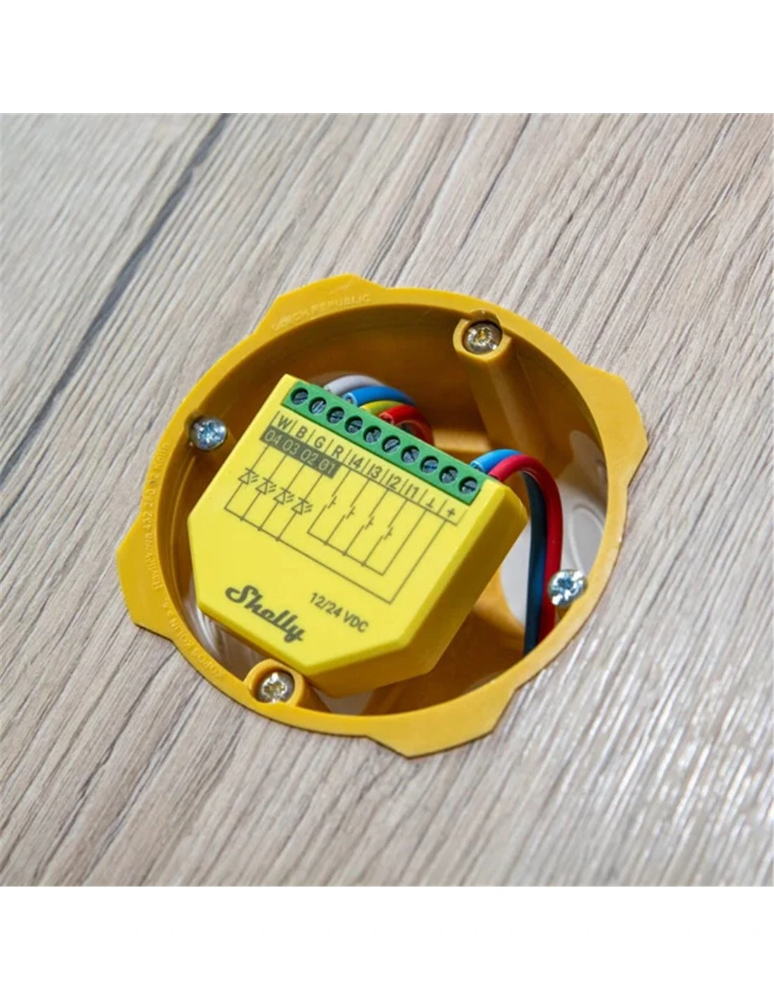 Miniatuur van Shelly Plus RGBW PM (SNDC-0D4P10WW)
