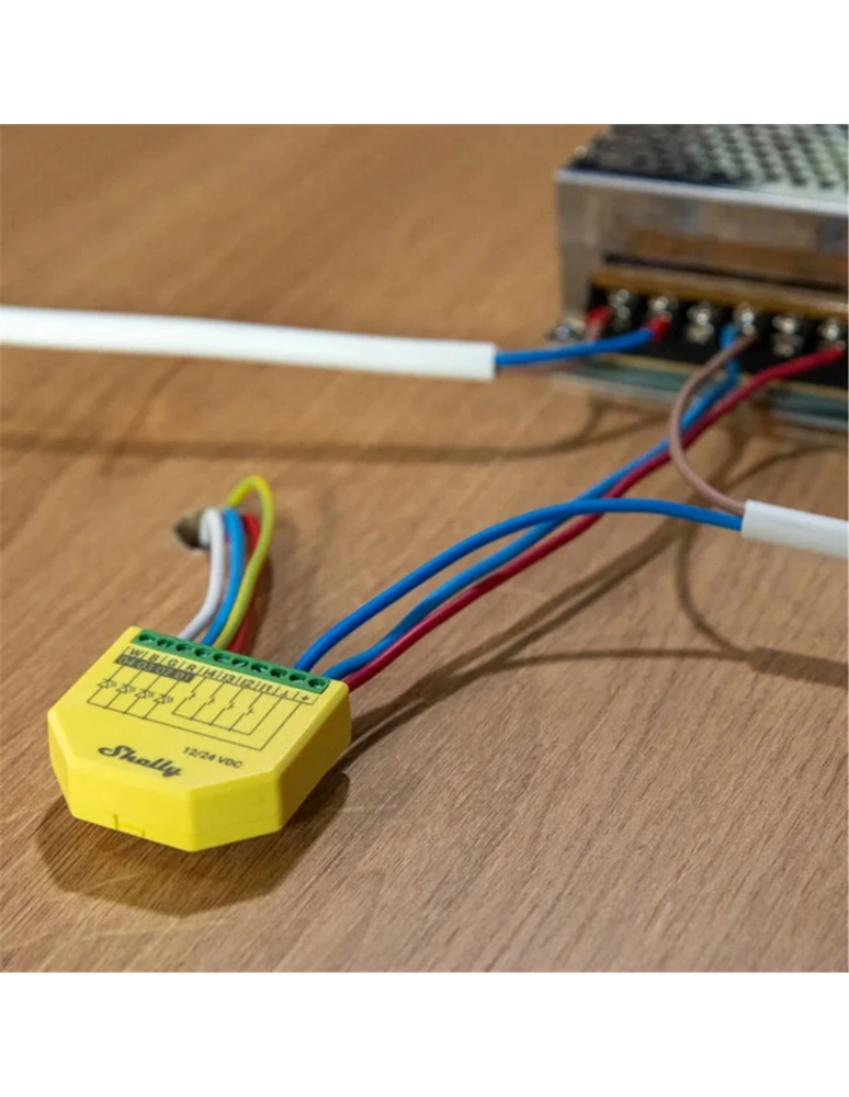 Miniatuur van Shelly Plus RGBW PM (SNDC-0D4P10WW)
