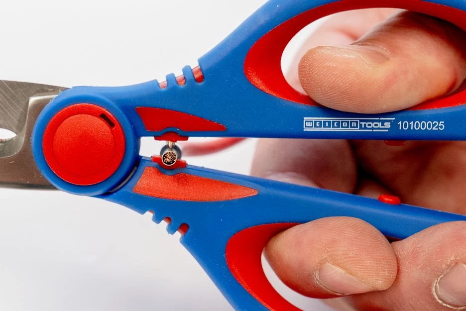 Miniatuur van Weicon kabelschaar voor elektriciens XL 3-in-1 160mm (10100025)