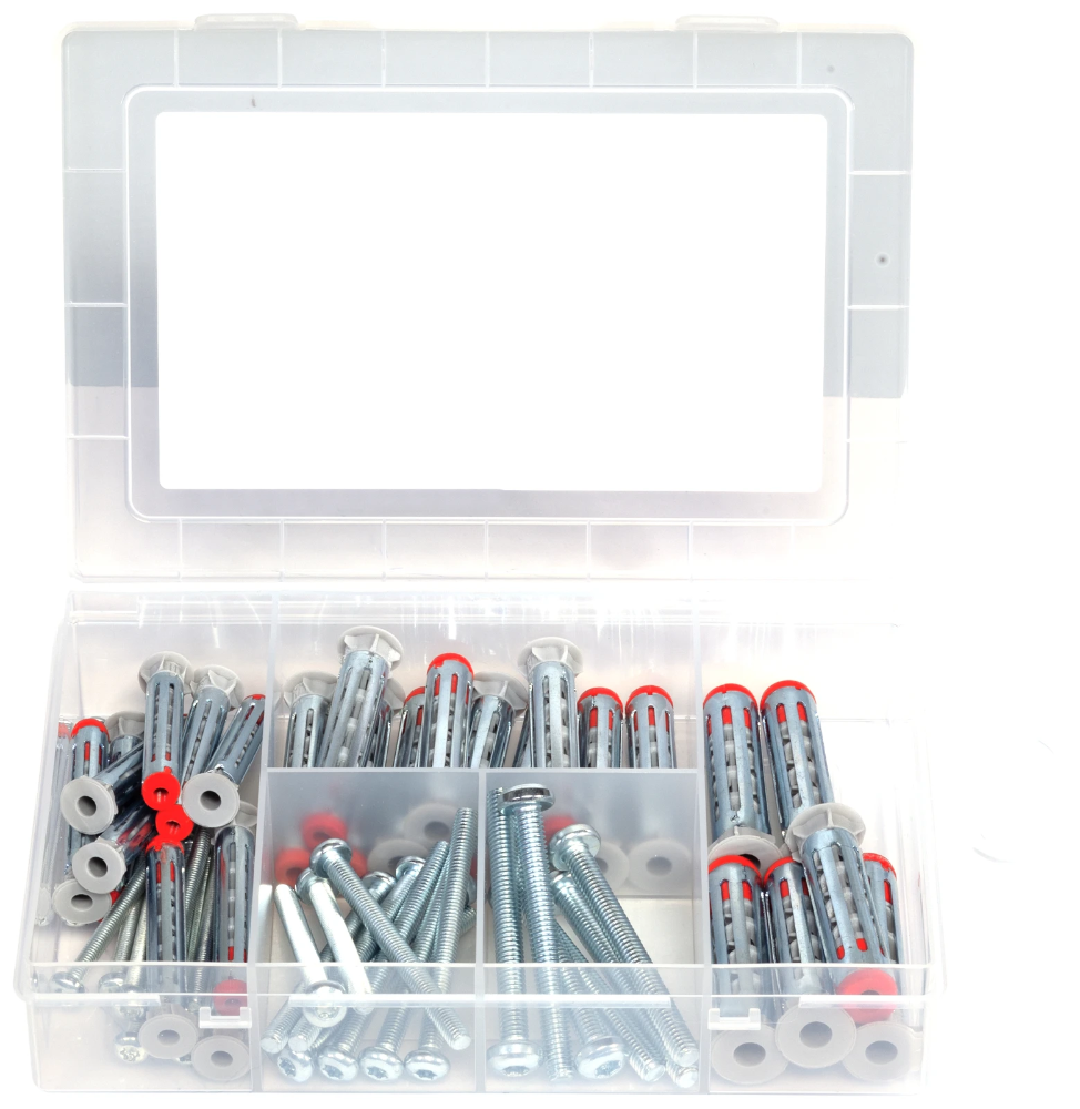 Miniatuur van Fischer Meister-Box met hollewandplug DuoHM en TX bolkopschroeven 52 stuks (573644)