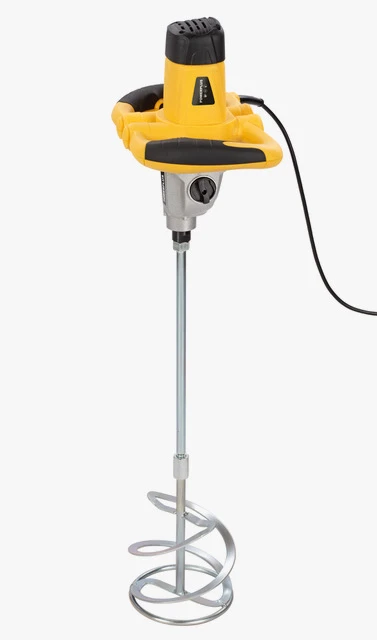 Miniatuur van PowerPlus betonmixer verfmixer 230V 1600W 7 snelheden - compleet met mengstaaf (POWX0842)