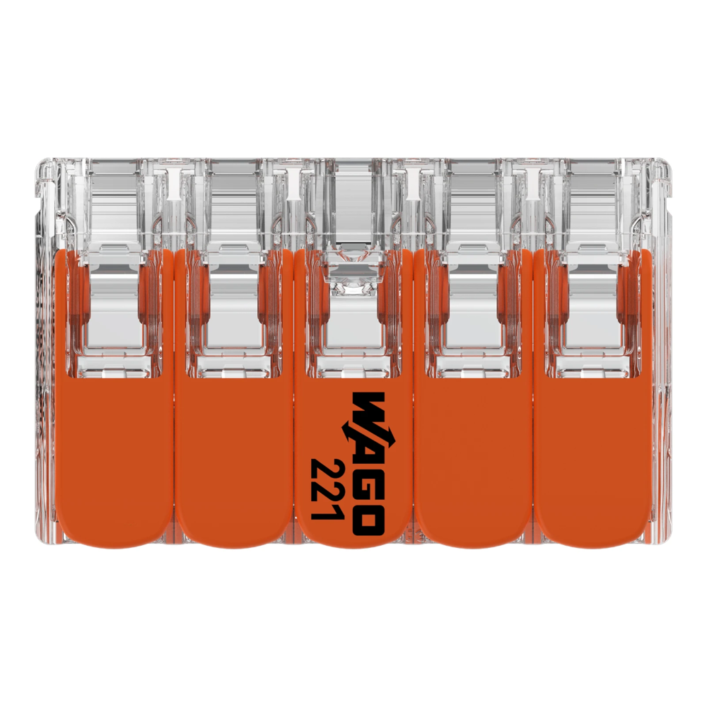 Miniatuur van Wago lasklem 10-voudig 4mm2 per 15 stuks (221-420)