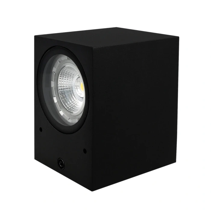 Miniatuur van Yphix Kubbe LED wandlamp down GU10 IP44 zwart (50241000)