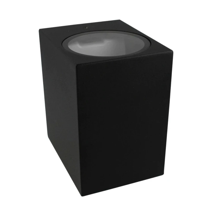 Miniatuur van Yphix Kubbe LED wandlamp up and down GU9 IP44 zwart (50241023)
