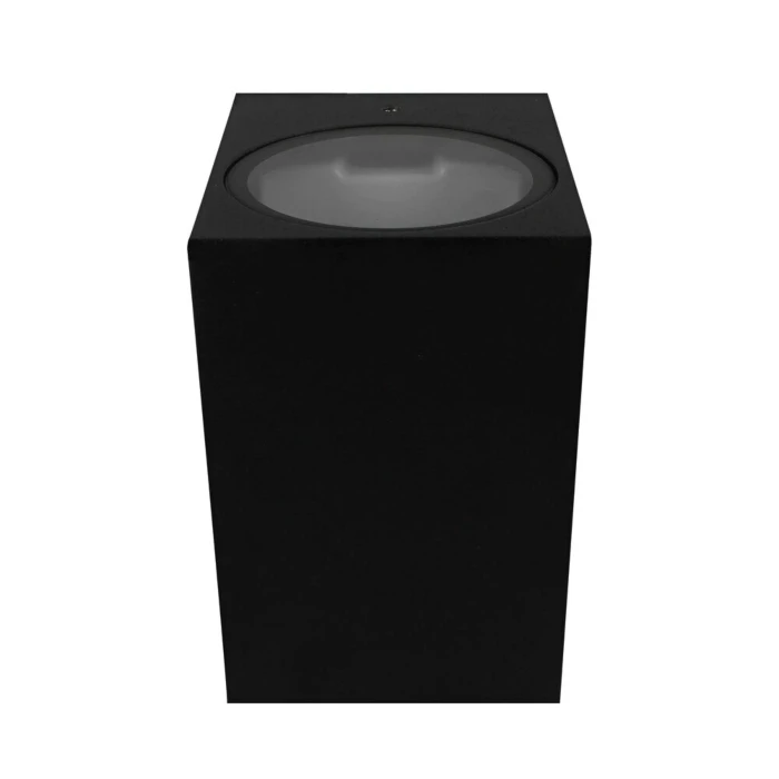 Miniatuur van Yphix Kubbe LED wandlamp up and down GU9 IP44 zwart (50241023)