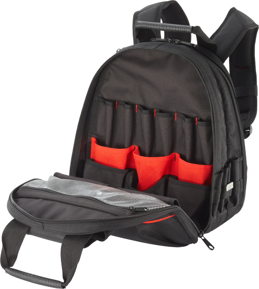 Miniatuur van Hultafors gereedschapsrugzak Handsfree Mobility 48-vaks 43x50x35mm - zwart (HU590130)