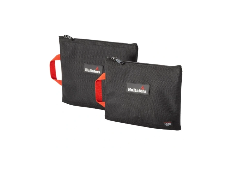 Miniatuur van Hultafors gereedschap zakken met ritssluiting Tool Bag 6.5x30x31mm - zwart 2 stuks (HU590190)