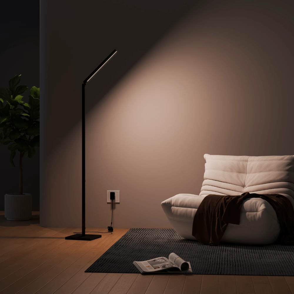 Miniatuur van Calex Smart LED vloerlamp RGB en CCT 580lm lP20 - dimbaar (5301001300)