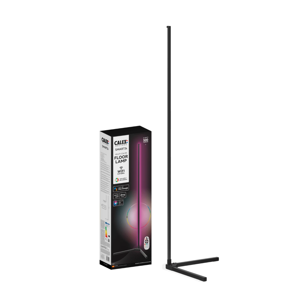 Miniatuur van Calex Smart LED vloerlamp RGB en CCT 900lm IP20 - dimbaar (5301000500)