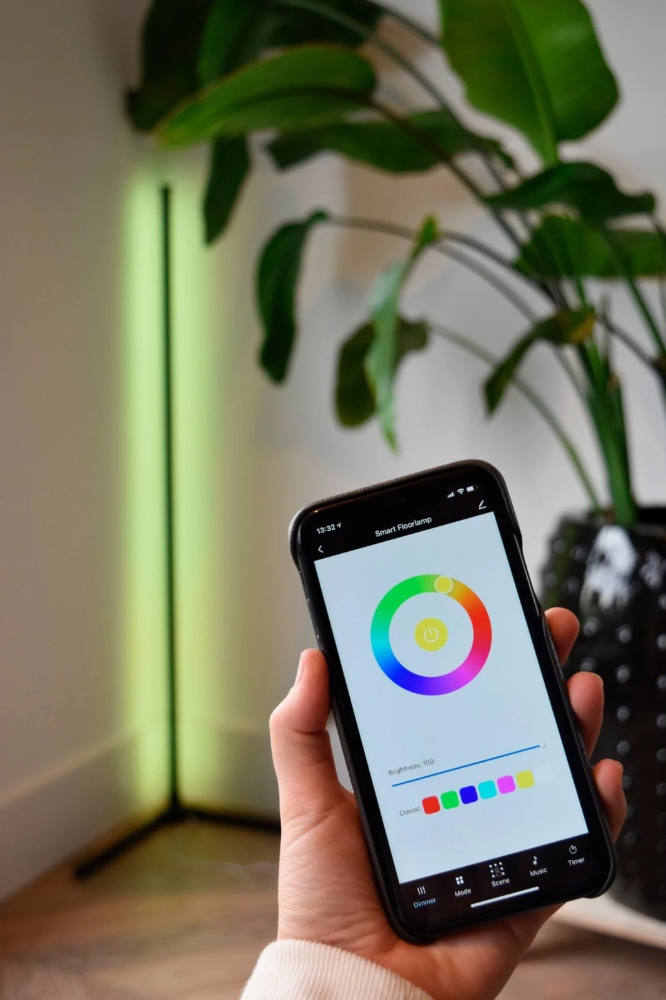 Miniatuur van Calex Smart LED vloerlamp RGB en CCT 900lm IP20 - dimbaar (5301000500)