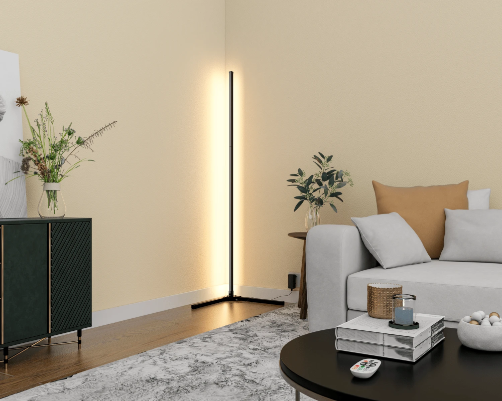 Miniatuur van Calex Smart LED vloerlamp RGB en CCT 900lm IP20 - dimbaar (5301000500)